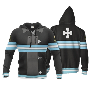 Company 5 Fire Force Anime Manga For Men And Women 3d Hoodie Zip Hoodie Moonbestprint
