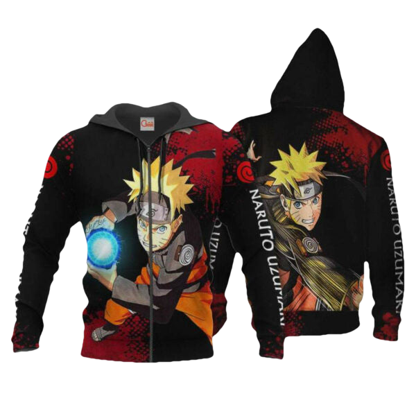 Uzumaki Naruto Manga 2k929 Fan Gift Stylist Unisex Cartoon 3d Hoodie Zip Hoodie 1992 Moonbestprint