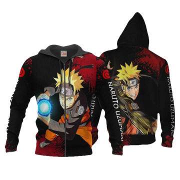 Uzumaki Naruto Manga 2k929 Fan Gift Stylist Unisex Cartoon 3d Hoodie Zip Hoodie 1992 Moonbestprint