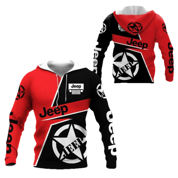 Jeep Shirt Fan Gift 939, Stylist Unisex 3d Hoodie Zip Hoodie 504 Moonbestprint