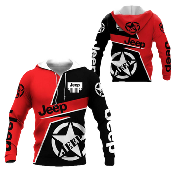 Jeep Shirt Fan Gift 939, Stylist Unisex 3d Hoodie Zip Hoodie 504 Moonbestprint