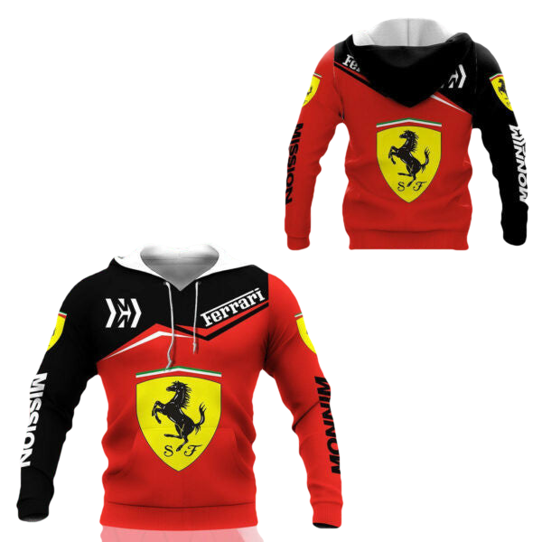 Scuderia Ferrari Luxyry Car 7k955 Fan Gift 3d Zip Hoodie Hoodie Ii0 1850 Moonbestprint