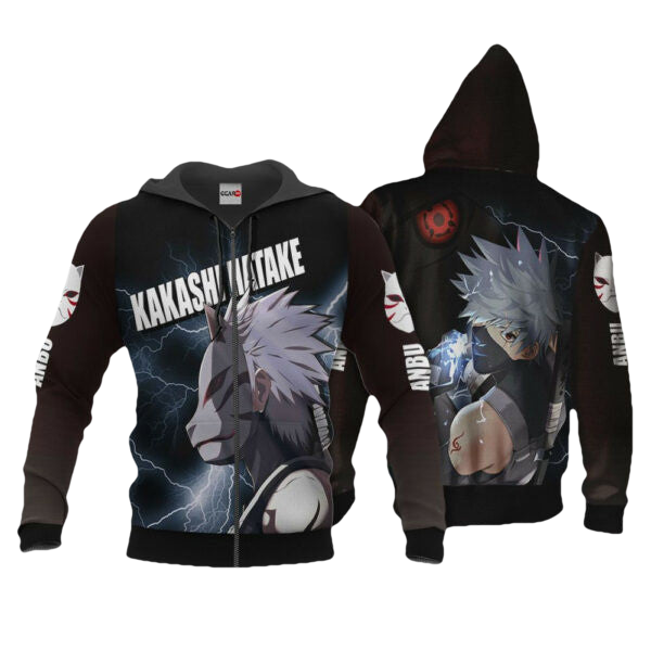 Kakashi Anbu Naruto Anime 1k467 Fan Gift Stylist Unisex Cartoon Graphic Outfits Aop 3d Hoodie, Zip Hoodie 549 Moonbestprint