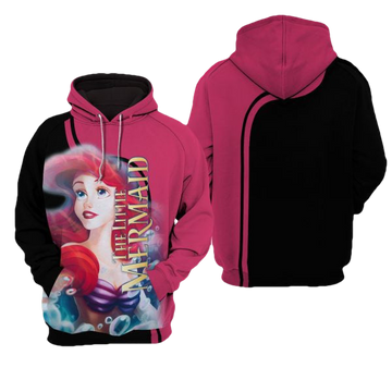 Ariel Princess The Little Mermaid Disney Cartoon 2k739 Lover Gift ,ariel Disney All Over Print 3d Hoodie 1256 Moonbestprint