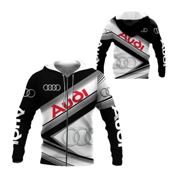 Audi Sport Luxury Car 8k285 Fan Gift 3d Zip Hoodie Hoodie Ii0 923 Moonbestprint