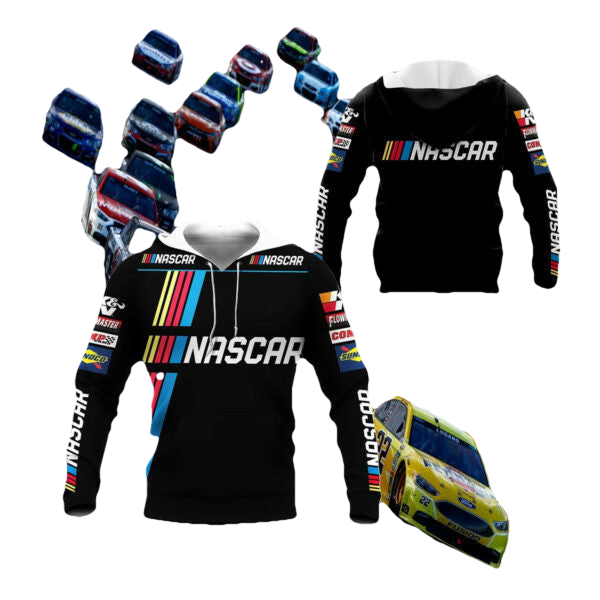 Nascar Racing Shirt Fan Gift 646, Stylist Unisex 3d Hoodie Zip Hoodie 1802 Moonbestprint