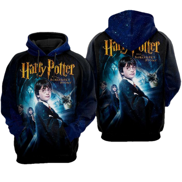Harry Potter And The Deathly Hallows Part 1 Over Print 3d Hoodie Zip Hoodie Moonbestprint