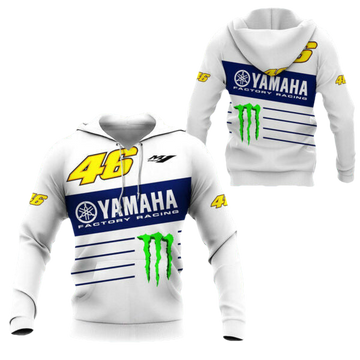 Yamaha Factory Racing Shirt Fan Gift 422, Stylist Unisex 3d Hoodie Zip Hoodie 2052 Moonbestprint