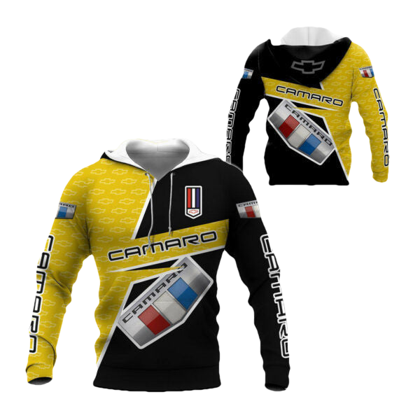 Chevrolet Camaro Shirt Fan Gift 405, Stylist Unisex 3d Hoodie Zip Hoodie 1403 Moonbestprint