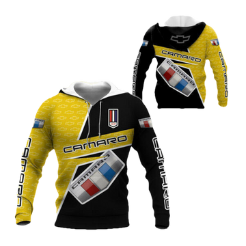 Chevrolet Camaro Shirt Fan Gift 405, Stylist Unisex 3d Hoodie Zip Hoodie 1403 Moonbestprint