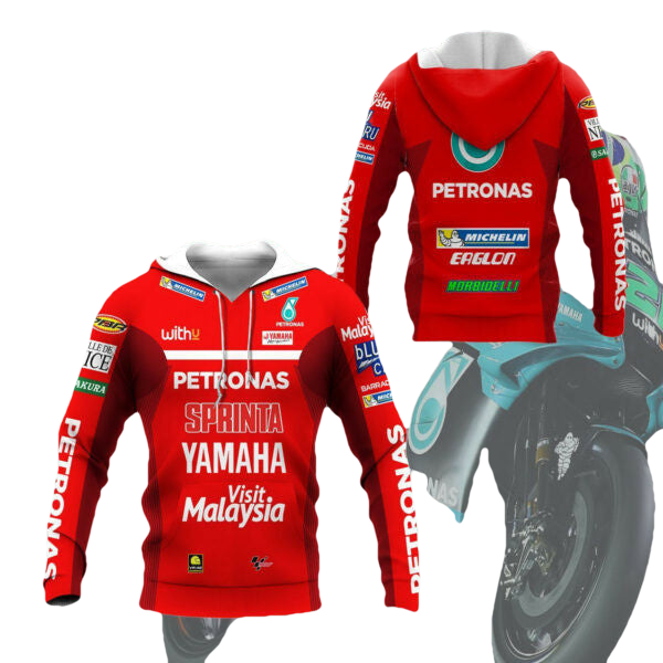 Yamaha Petronas Shirt Fan Gift 242, Stylist Unisex 3d Hoodie Zip Hoodie 1871 Moonbestprint