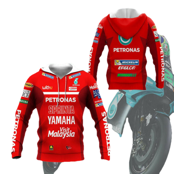 Yamaha Petronas Shirt Fan Gift 242, Stylist Unisex 3d Hoodie Zip Hoodie 1871 Moonbestprint
