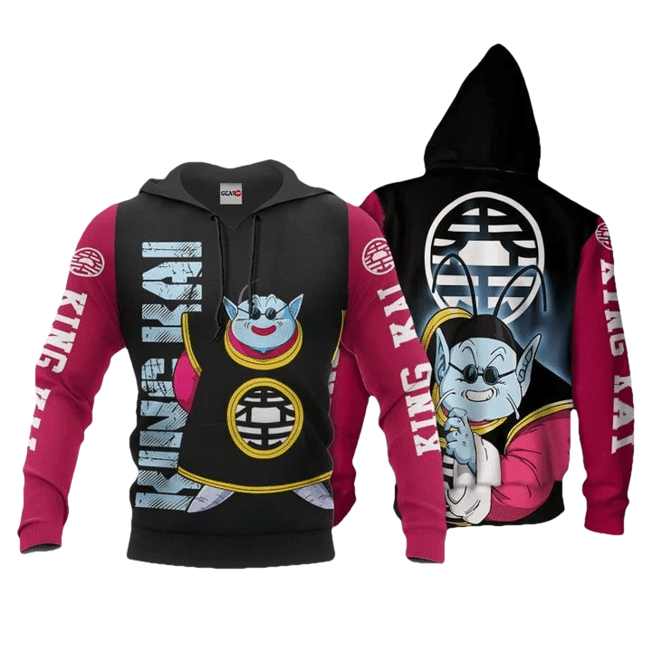 King Kai Anime Manga Dragon Ball For Men And Women 3d Hoodie Zip Hoodie Moonbestprint