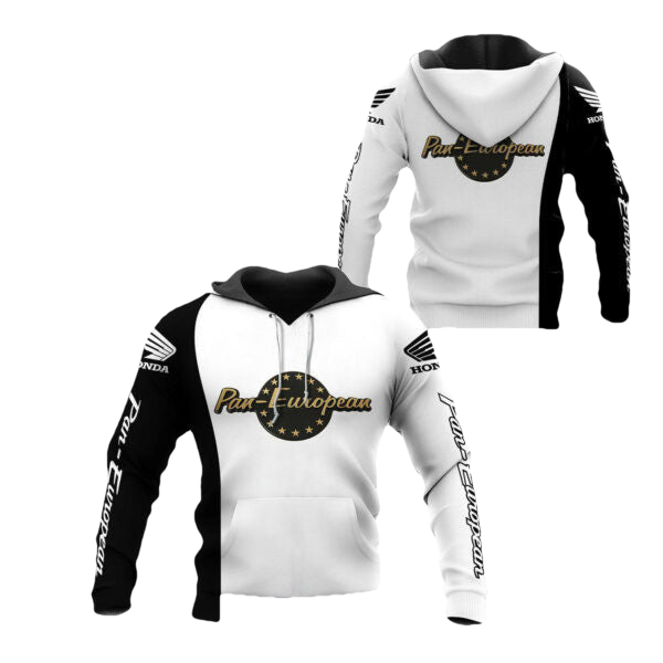 Honda Pan European Shirt Fan Gift 208, Stylist Unisex 3d Hoodie Zip Hoodie 848 Moonbestprint