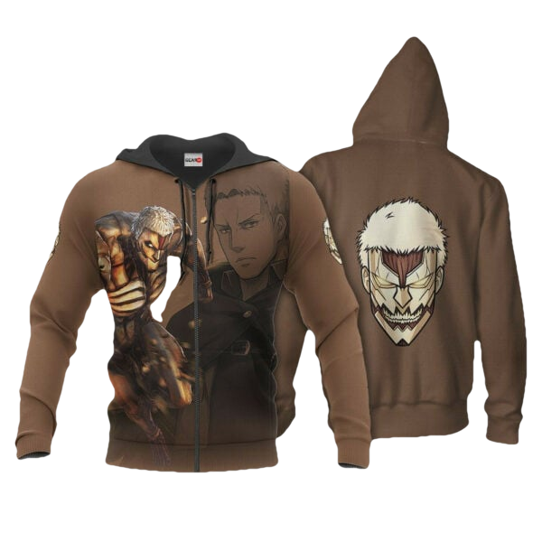 Aot Armored Titan Attack On Titan Anime 3k234 Fan Gift Stylist Unisex Cartoon 3d Hoodie Zip Hoodie 321 Moonbestprint