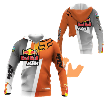Ktm Racing Shirt Fan Gift 618, Stylist Unisex 3d Hoodie Zip Hoodie 761 Moonbestprint