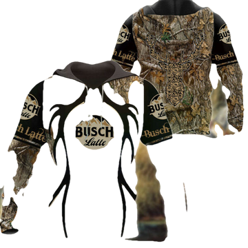 Busch Latte Deer Hunting Unisex Hoodie, Gift For Fan 3d All Over Print Shirt Hoodie 895 Moonbestprint