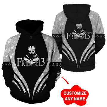 Personalized Friday The 13th Aop Hoodie And Zip Hoodie 2, Gift For Fan 3d All Over Print Shirt Hoodie 1792 Moonbestprint