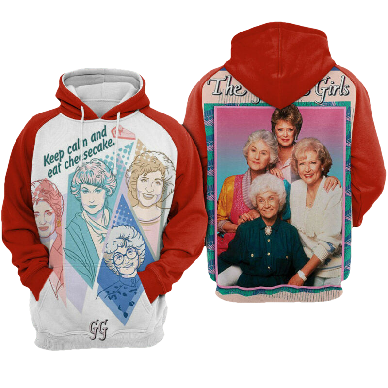 "golden Girls" Hoodie Zip Hoodie Moonbestprint
