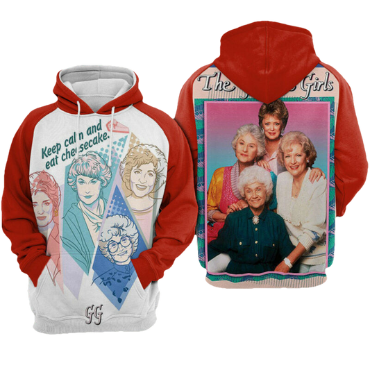 "golden Girls" Hoodie Zip Hoodie Moonbestprint