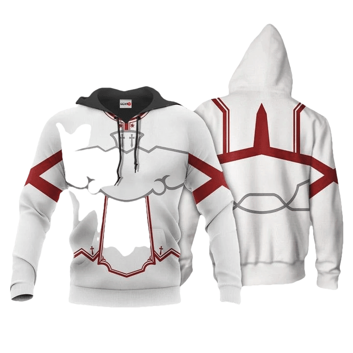Sword Art Online Asuna Yuuki Anime Manga For Men And Women 3d Hoodie Zip Hoodie Moonbestprint