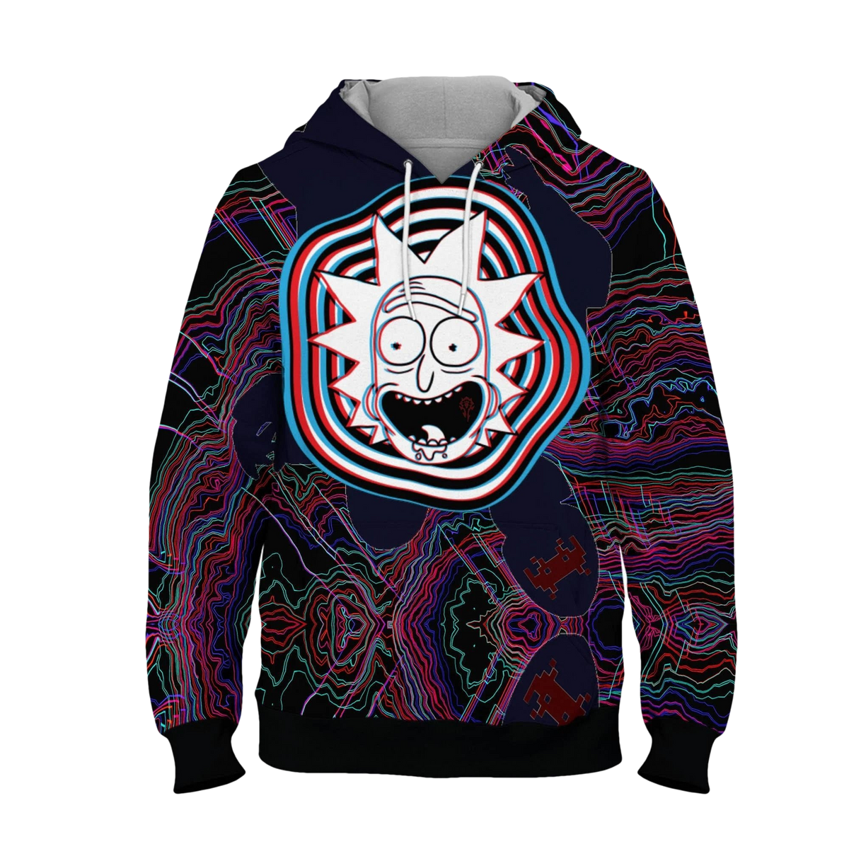 Rick And Morty Gift For Men And Women Over Print 3d Hoodie Zip Hoodie 876 Moonbestprint