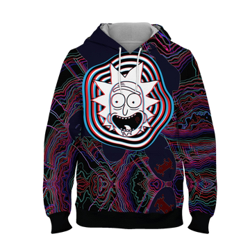 Rick And Morty Gift For Men And Women Over Print 3d Hoodie Zip Hoodie 876 Moonbestprint