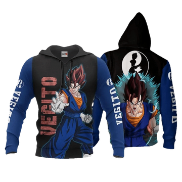 Vegito Dragon Ball Anime Manga For Men And Women 3d Hoodie Zip Hoodie Moonbestprint