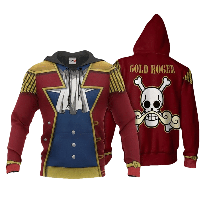 One Piece Gol D. Roger Anime Manga For Men And Women 3d Hoodie Zip Hoodie Moonbestprint