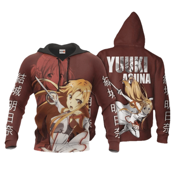 Asuna Yuuki Anime Manga Sword Art Online For Men And Women 3d Hoodie Zip Hoodie Moonbestprint