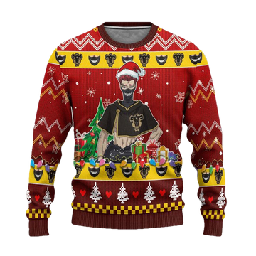Zora Ideale Anime Ugly Christmas Sweater Black Clover Xmas Gift ? Usalast