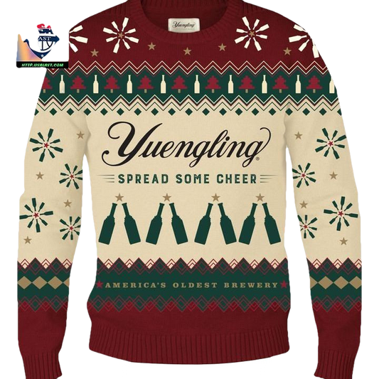 Yuengling Beer Spread Some Cheer Ugly Christmas Sweater 2022 ? Usalast