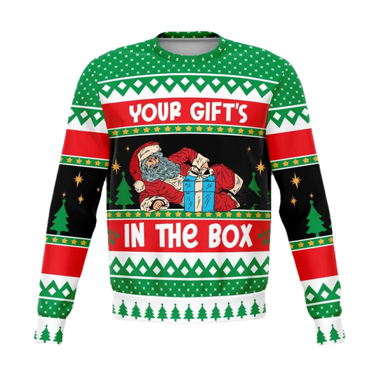 Your In The Box Naughty Meme 2022 Design 3d Ugly Christmas Sweater ? Usalast