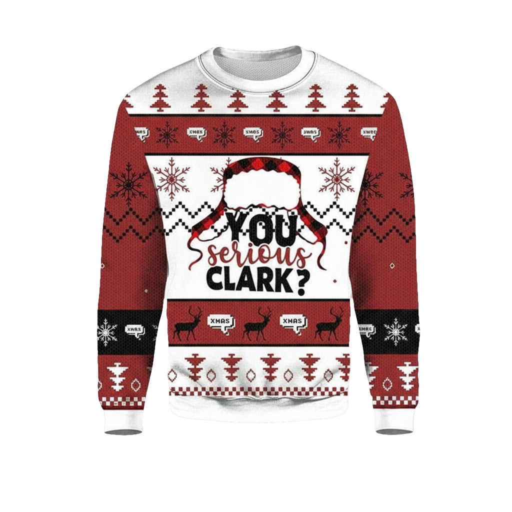 You Serious Clark National Lampoon Vacation Ugly 3D Christmas Sweater ? Usalast