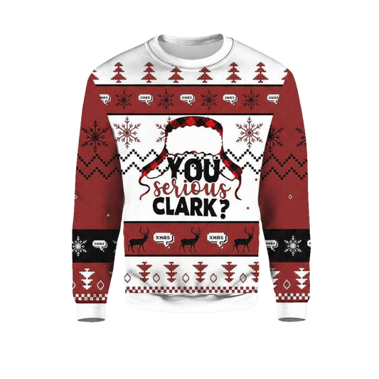 You Serious Clark National Lampoon Vacation Ugly 3D Christmas Sweater ? Usalast