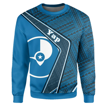 Yap Sweater ? Polynesian Coat Of Arms A224 ? Usalast