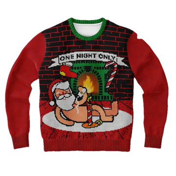 Xmas Funny Santa Adult Santa Outfit Chritsmas Party Sexy 3d Ugly Christmas Sweater ? Usalast