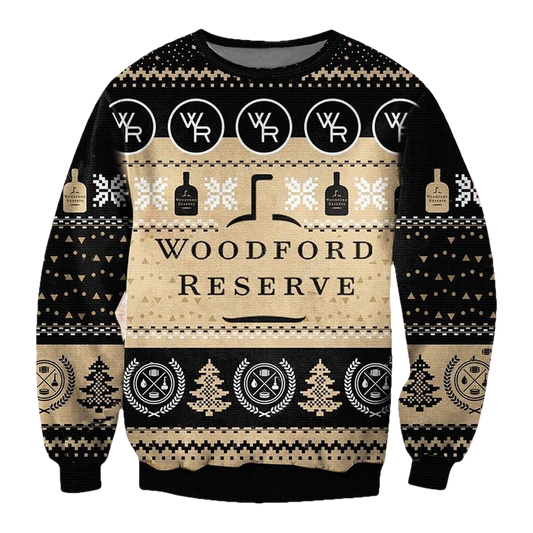 Woodford Reserver Bourbon Whiskey Ugly Christmas Sweater 2022 ? Usalast