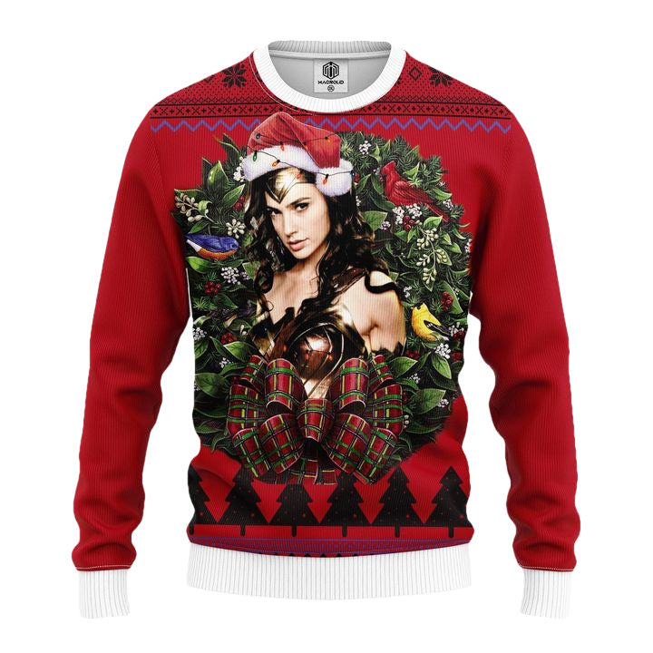 Wonder Woman Noel Mc Ugly Christmas Sweater Thanksgiving Gift ? Usalast