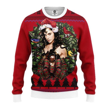 Wonder Woman Noel Mc Ugly Christmas Sweater Thanksgiving Gift ? Usalast