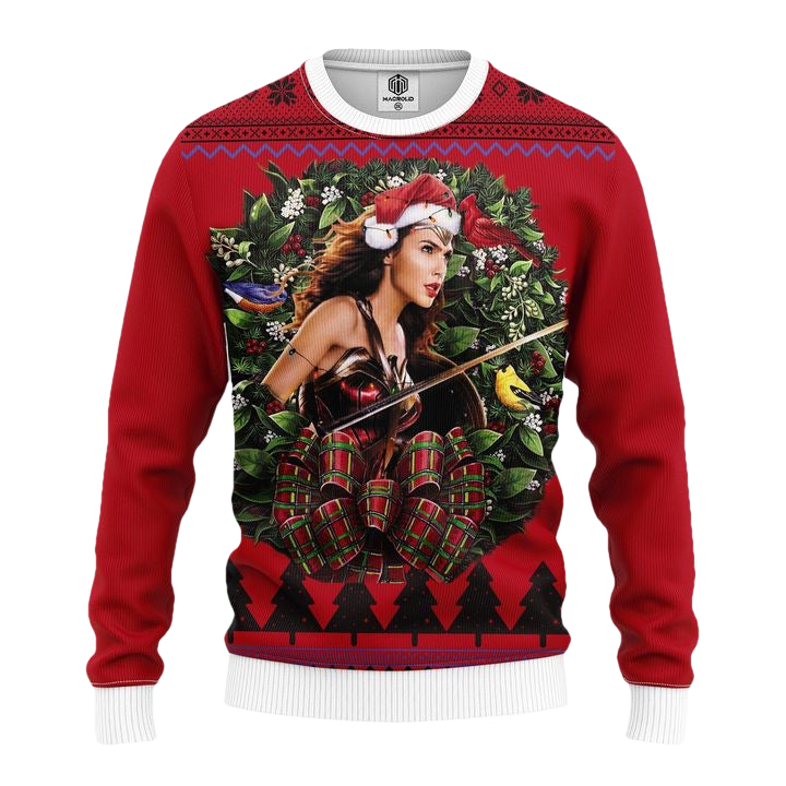 Wonder Woman New Noel Mc Ugly Christmas Sweater Thanksgiving Gift ? Usalast