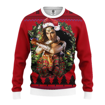 Wonder Woman Light Noel Mc Ugly Christmas Sweater Thanksgiving Gift ? Usalast