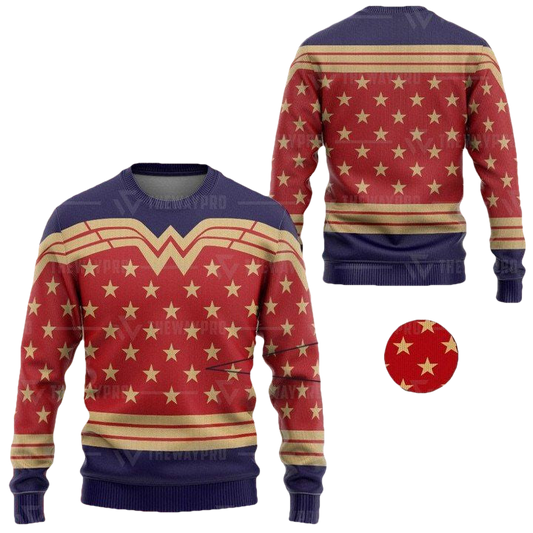 Wonder Woman Christmas Sweater ? Usalast