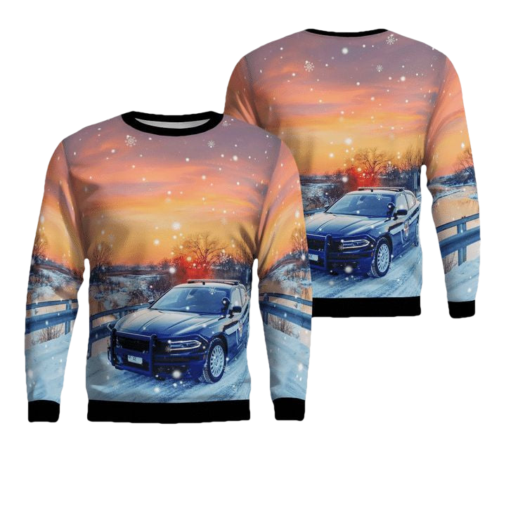 Wisconsin State Patrol Christmas Sweater 3D ? Usalast