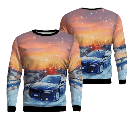 Wisconsin State Patrol Christmas Sweater 3D ? Usalast