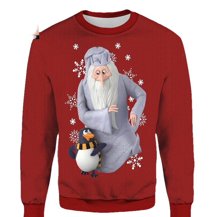Winter Warlock Topper Merry Christmas 3D Sweater ? Usalast