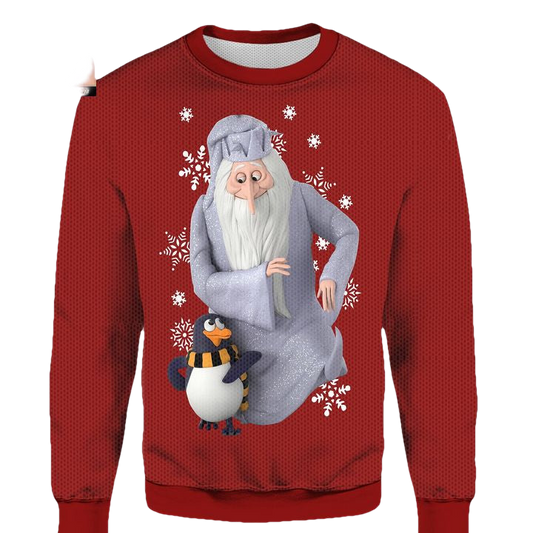 Winter Warlock Topper Merry Christmas 3D Sweater ? Usalast