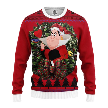 White Rabbit Queen Alice In Wonderland Noel Mc Ugly Christmas Sweater Thanksgiving Gift ? Usalast