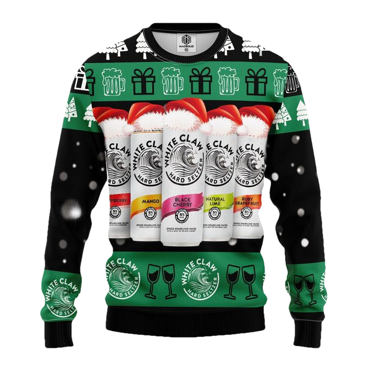 White Claw Beer Ugly Christmas Sweater Amazing Gift Idea Thanksgiving Gift ? Usalast