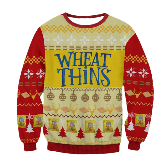 Wheat Thins Snack Ugly Christmas Sweater 2022 ? Usalast